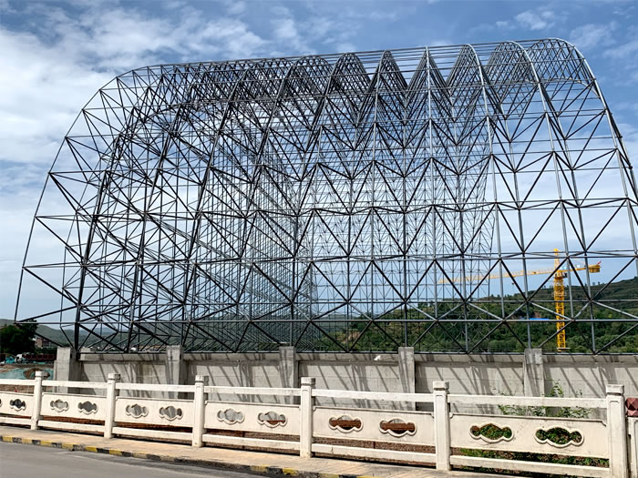 丹江口山寨矿储煤棚网架