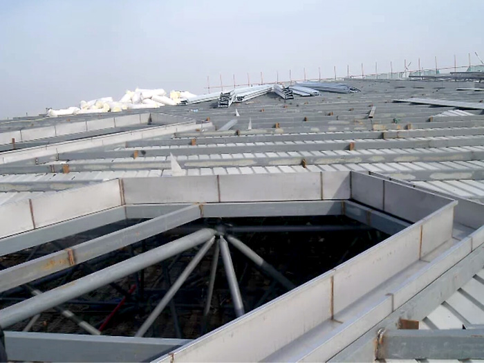 丹江口安吉县体育馆网架